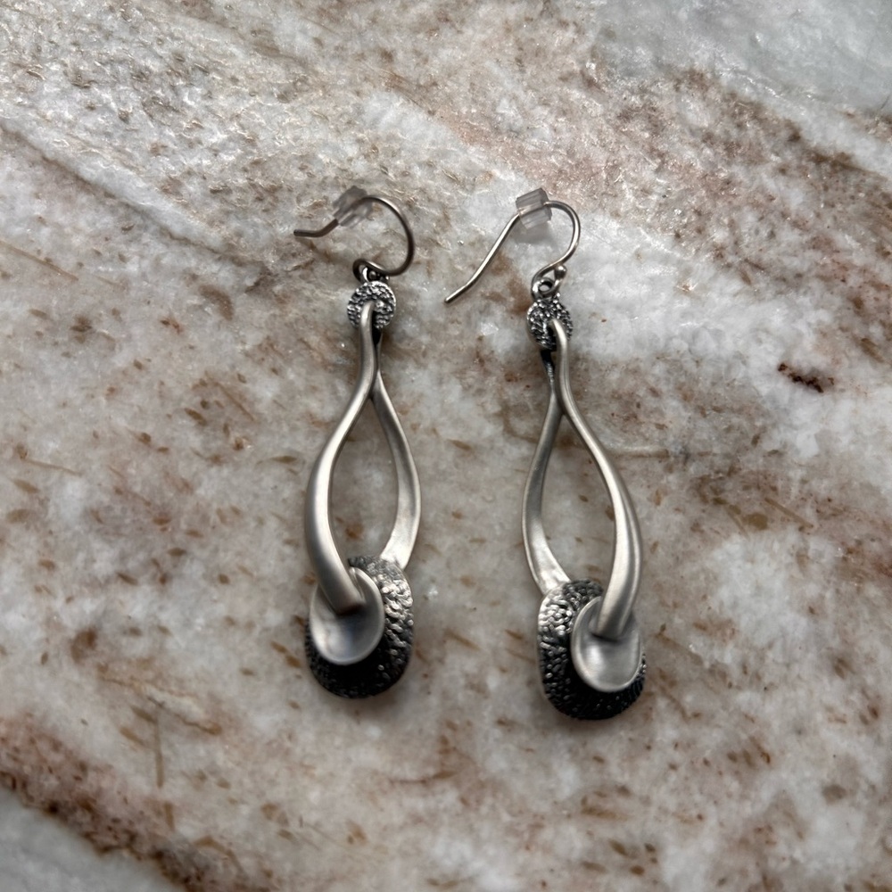 Silpada Elegant Silver Dangle Earrings